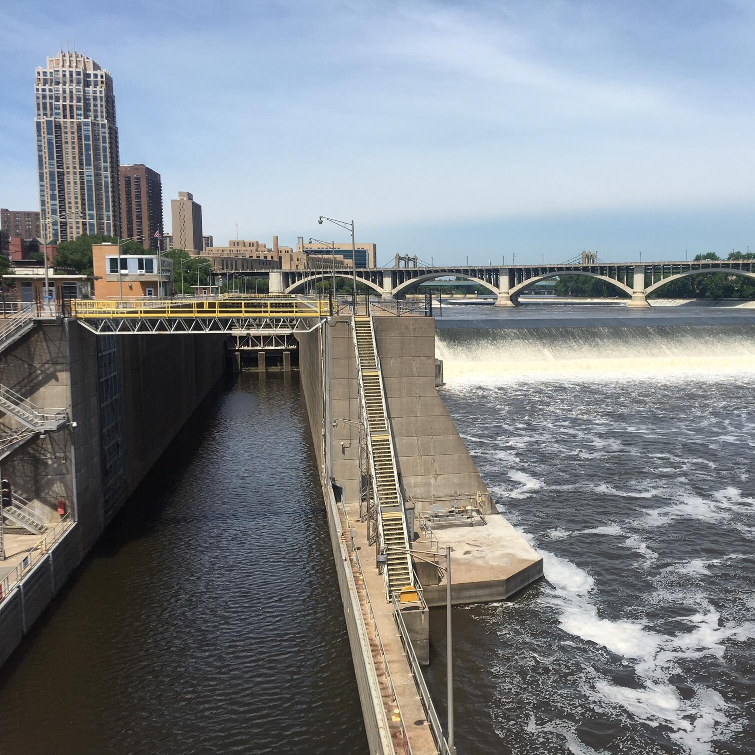 St. Anthony Falls Visitor Center and Lock and Dam Thrifty Minnesota