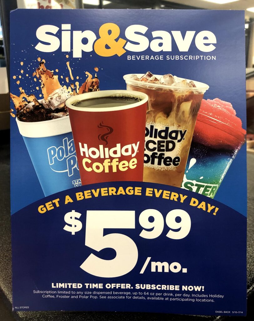 HOLIDAY SIP AND SAVE BEVERAGE SUBSCRIPTION