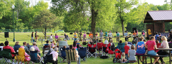 Farmington Minnesota music in the park