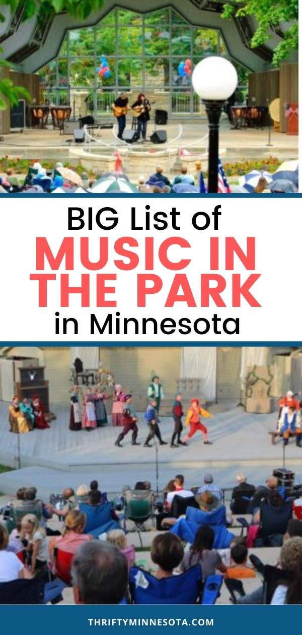 Music in the Park Events in Minnesota Thrifty Minnesota