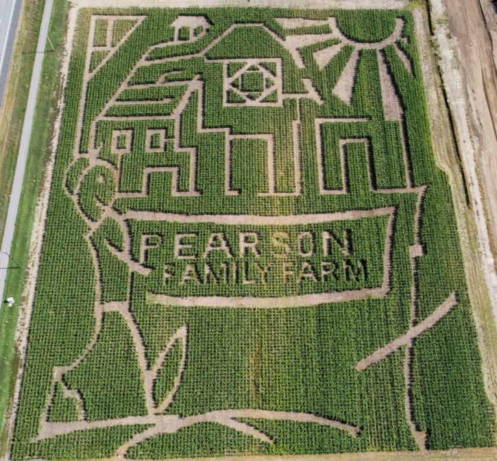 Pearson Family Farm corn maze