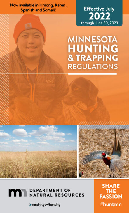 Minnesota Hunting and Trapping Regulations Cover