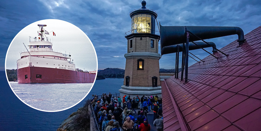 Edmund Fitzgerald Memorial Beacon Lighting