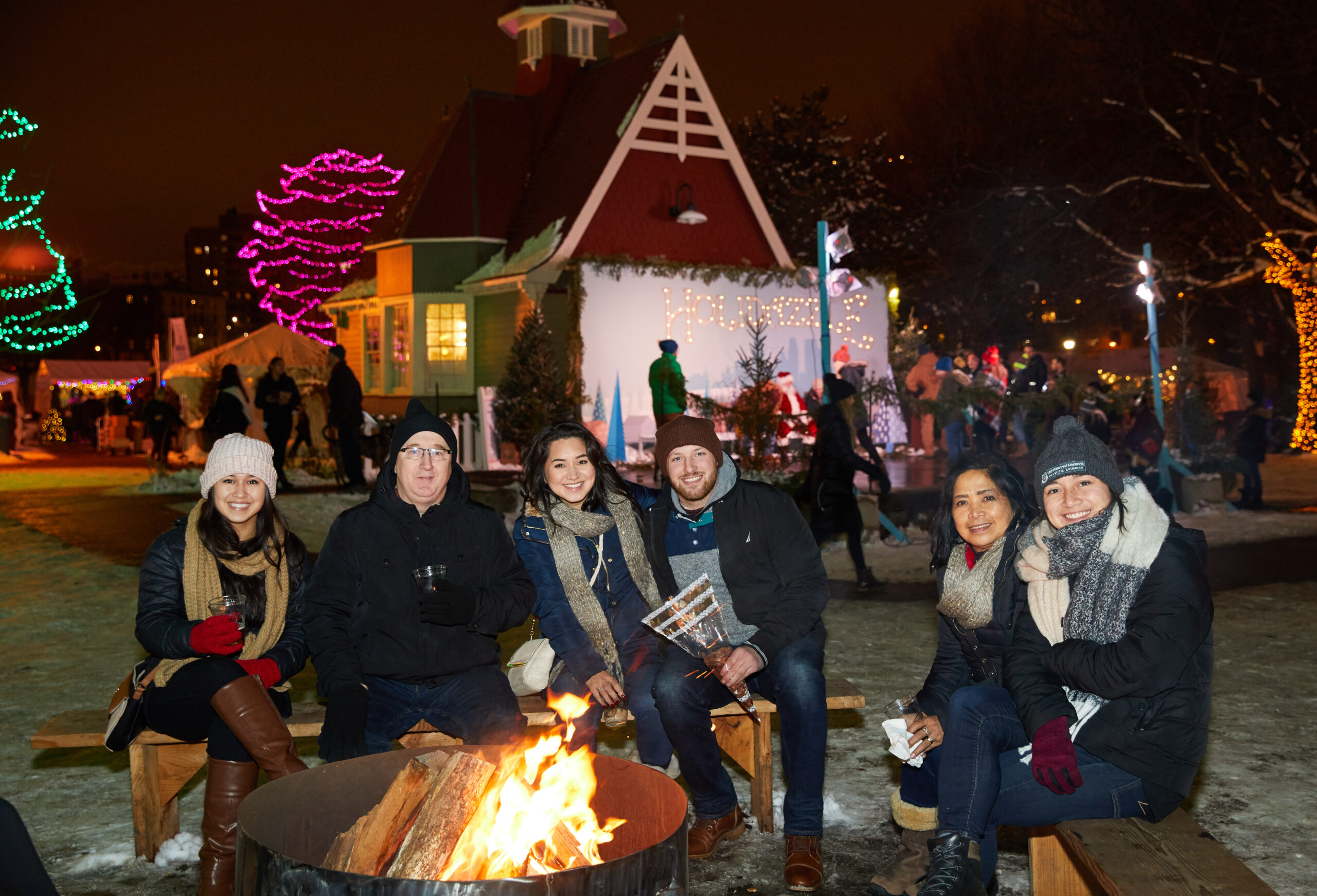 Holidazzle Fire Pit