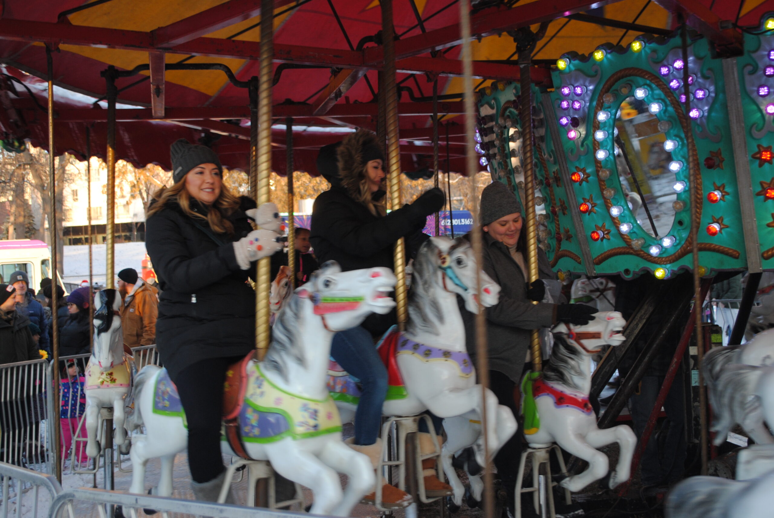 Holidazzle Merry Go Round