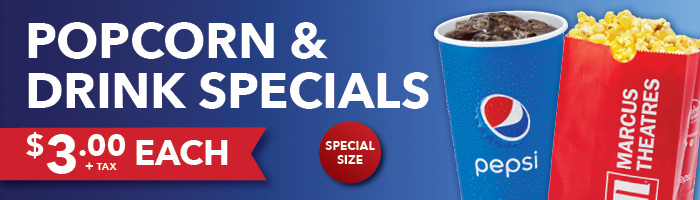 marcus theaters kids dream popcorn and drink deals