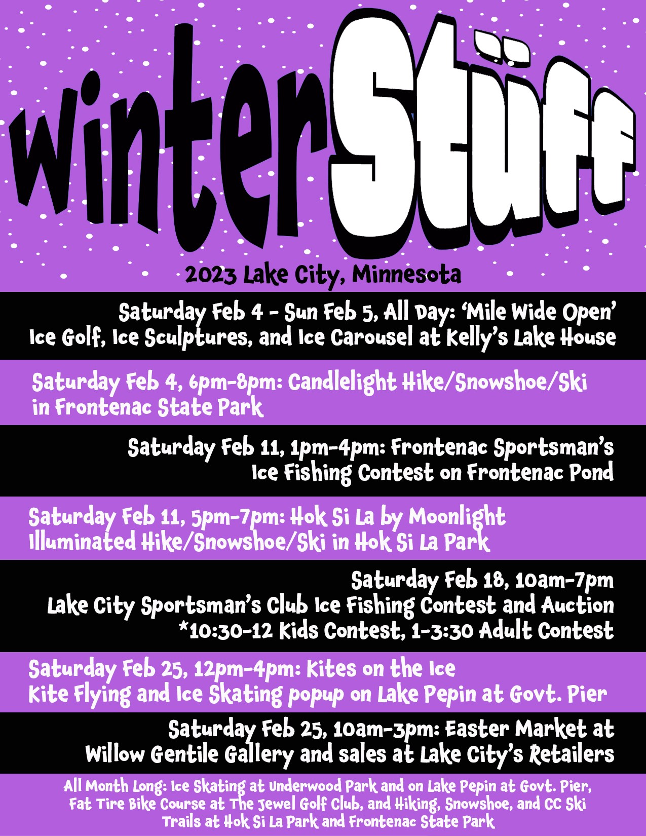 Lake City Winter Stuff Events