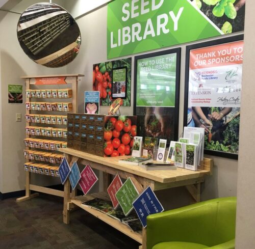 seed library at Midtown Global Market in Minneapolis