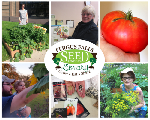 Fergus Falls Seed Lending Library Collage