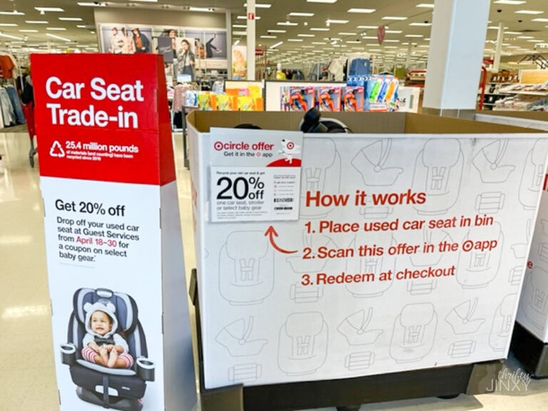 Target Car Seat Recycling Event April 14 to 27, 2024 Thrifty Minnesota