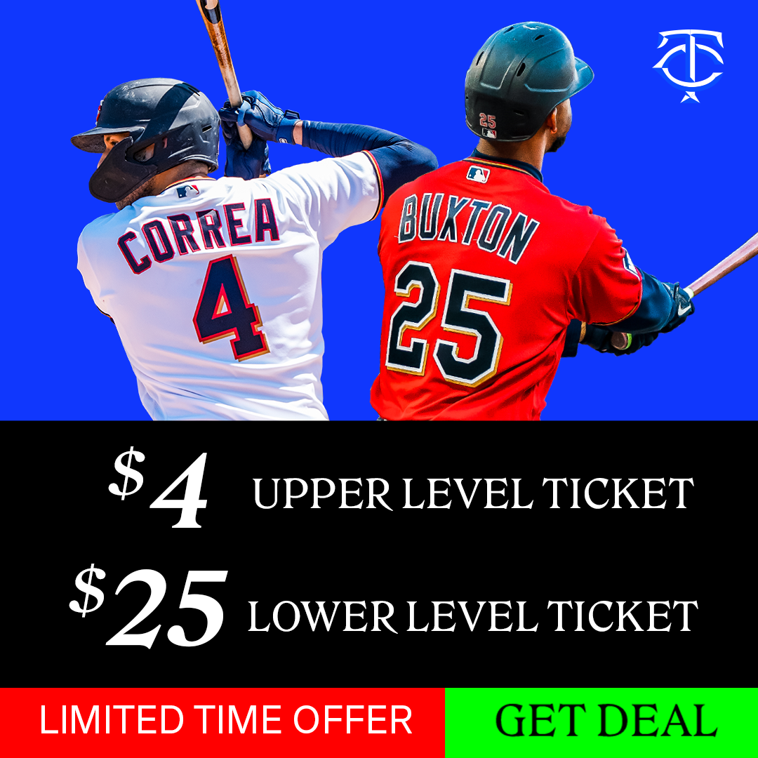 Minnesota Twins Ticket Promotions – 2023 Season (+ Ways to Save at the  Game) - Thrifty Minnesota