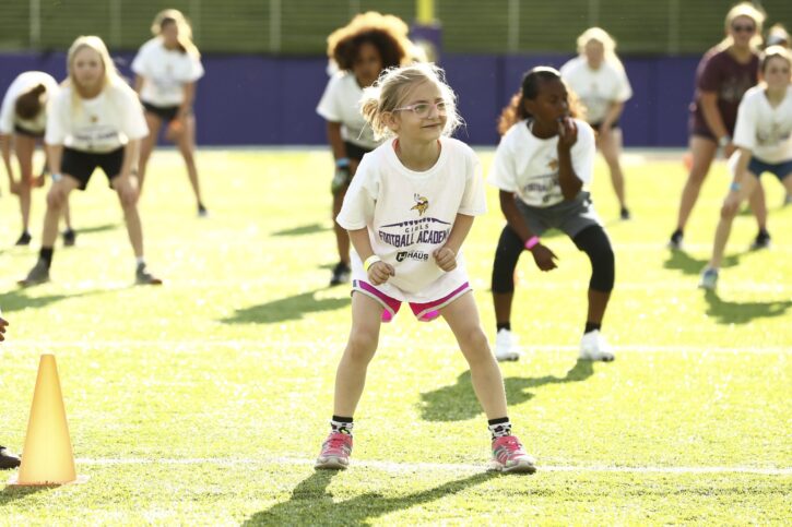 Minnesota Vikings Pledge $75,000 To Launch Girls Flag Football