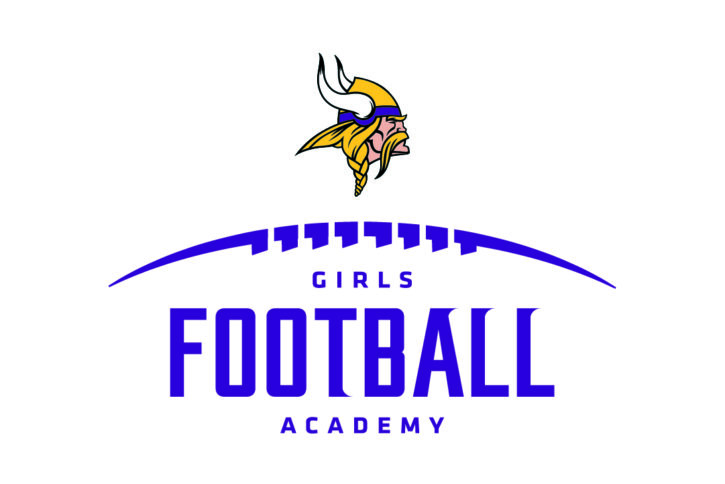 Minnesota Vikings Girls Flag Football Academy Logo