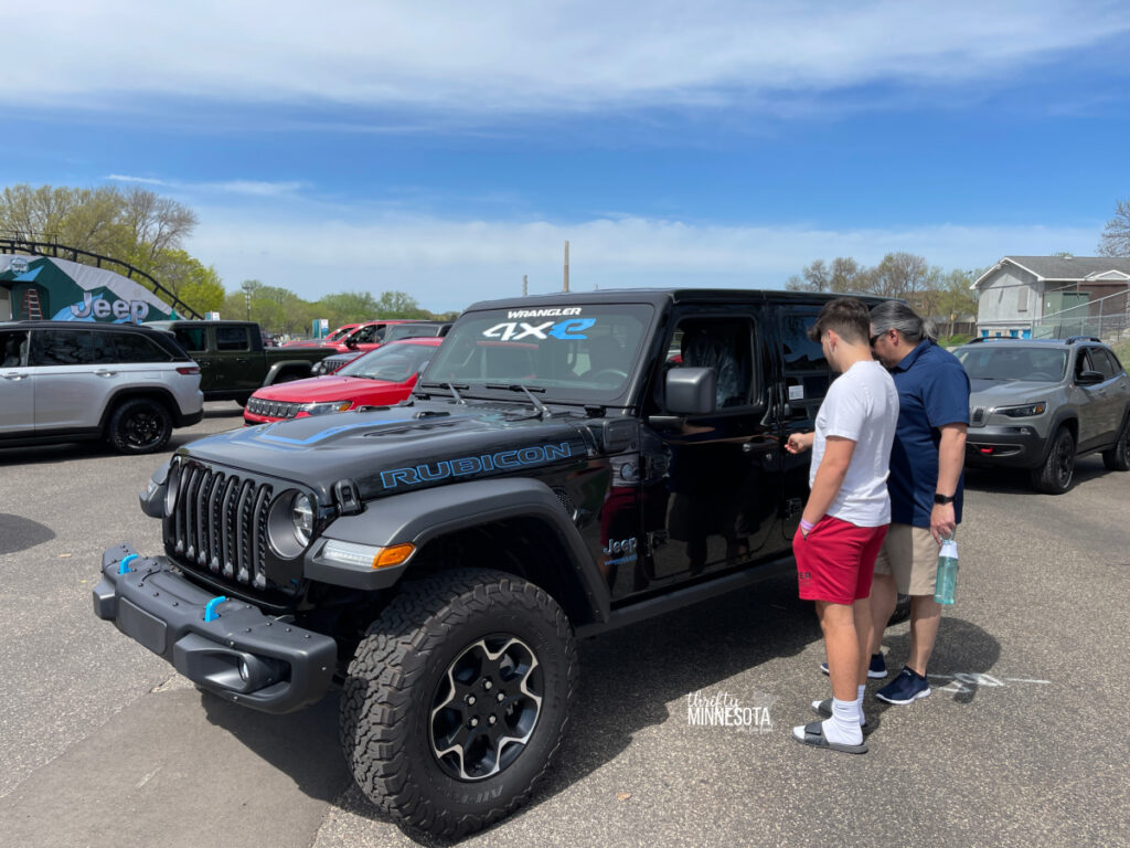 Jeep Rubicon electric at Twin Cities Auto Show