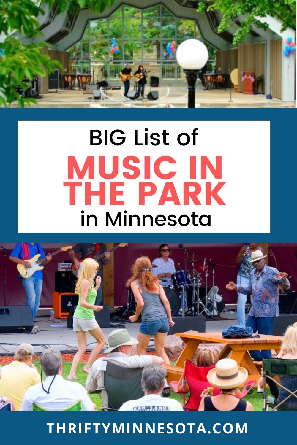 Music in the Park in Minnesota Pinterest