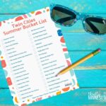 Twin Cities Summer Bucket List Printable