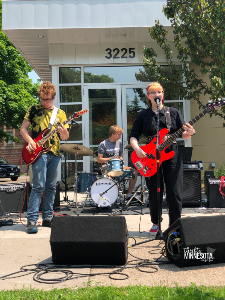 Band at Lyndale Open Streets