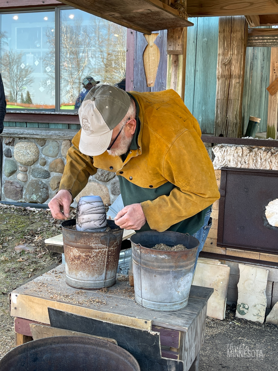 Pottery Artist at The Potters Shed