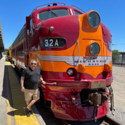 The Milwaukee Road Engine E9 No 32A at Train Days Union Depot