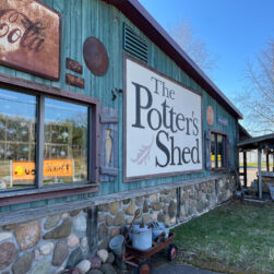 The Potters Shed Shell Lake Wisconsin