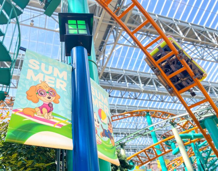 NIckelodeon Universe Summer 2022