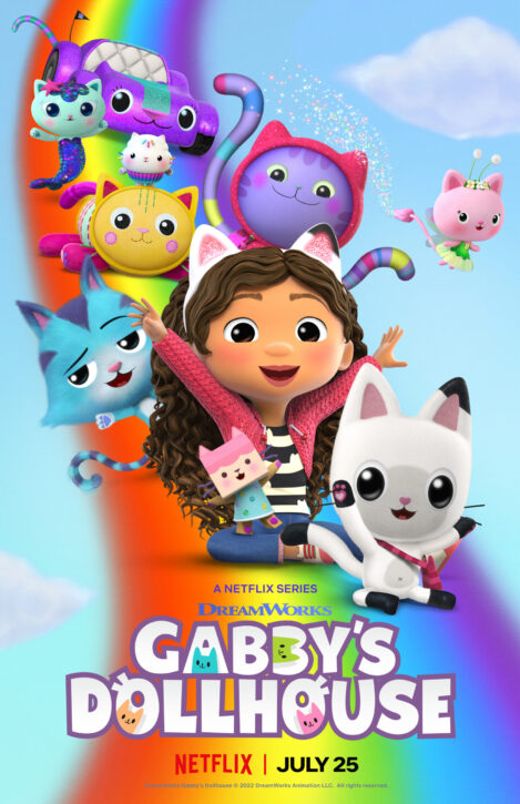 Gabby's Dollhouse Netflix poster