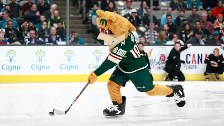 Nordy Minnesota Wild mascot