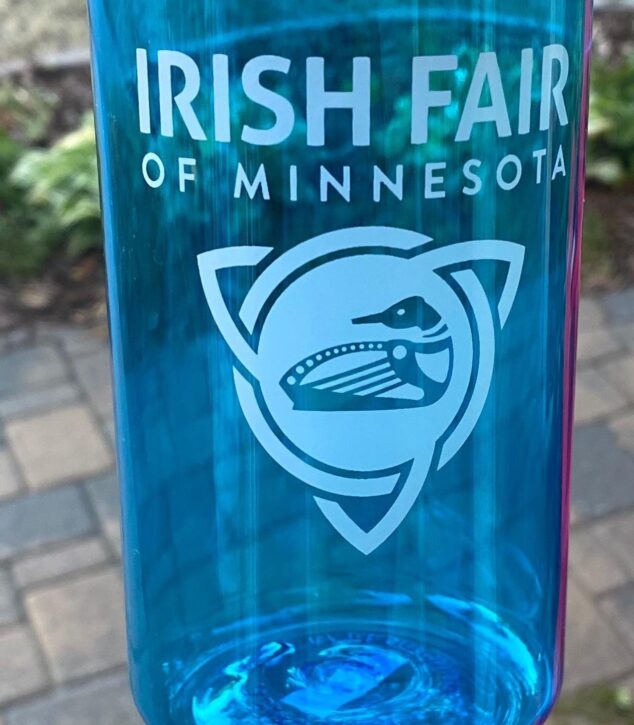 Irish Fair of Minnesota Water Bottle