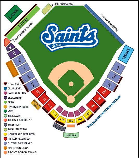 St. Paul Saints Baseball Discount Tickets 2 Tickets Plus 2 Hats for 15!