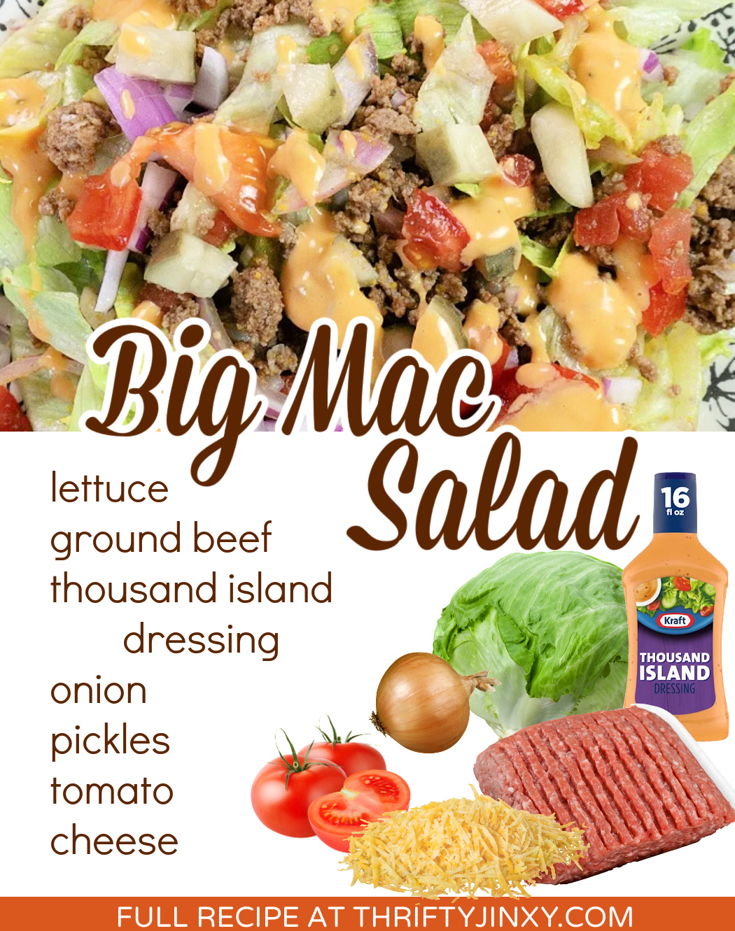 Big Mac Salad Recipe