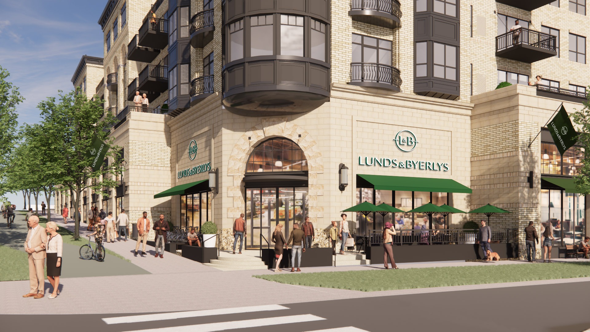 Lunds Byerlys Highland Park Street View 