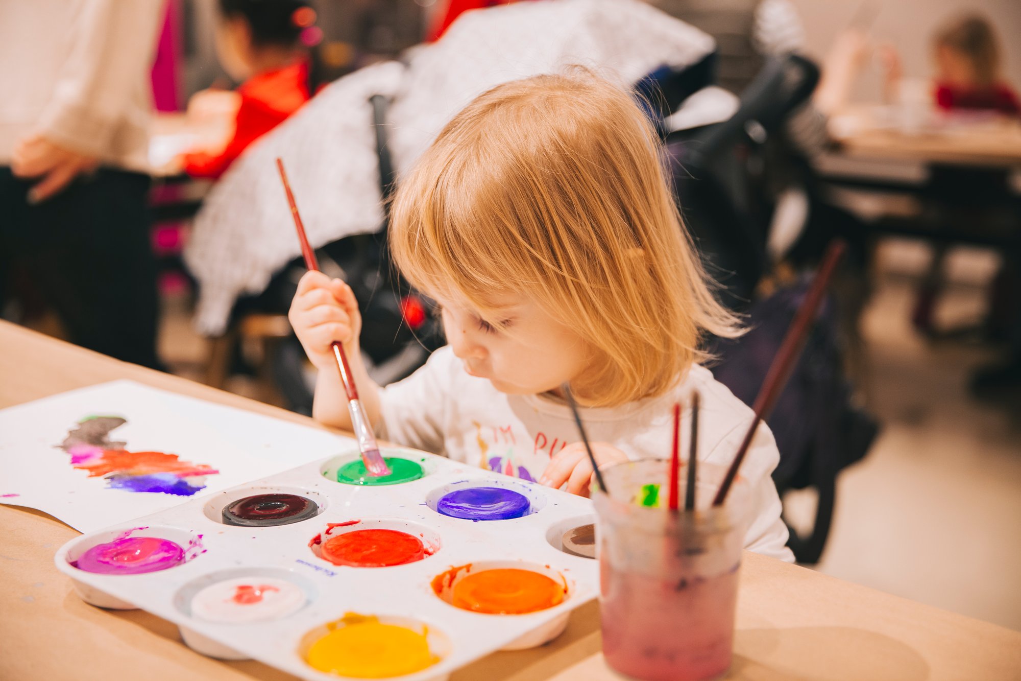 Minneapolis Institute of Art Family Day Activity.