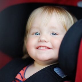 Toddler in Car Seat