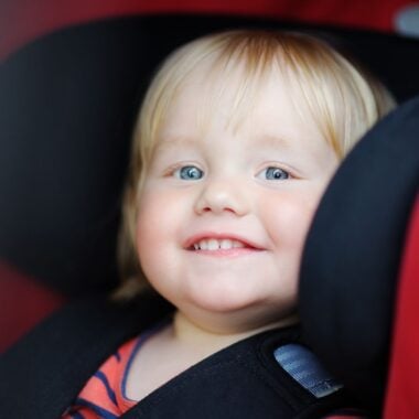 Toddler in Car Seat
