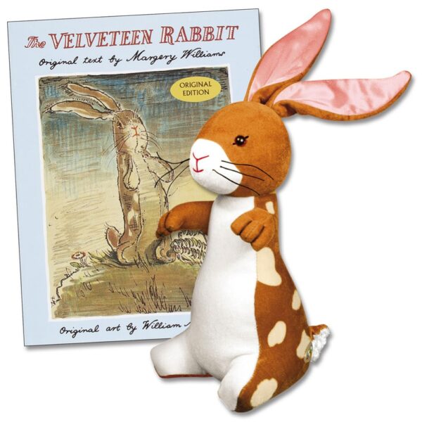 The Velveteen Rabbit book and stuffed animal