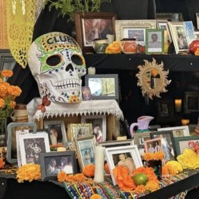 Ofrenda at Dia De Los Muertos.