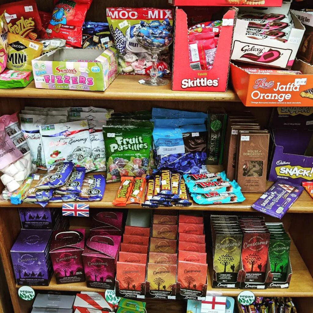 UK Candy Options at C&J Candy Store and Scoop Shoppe