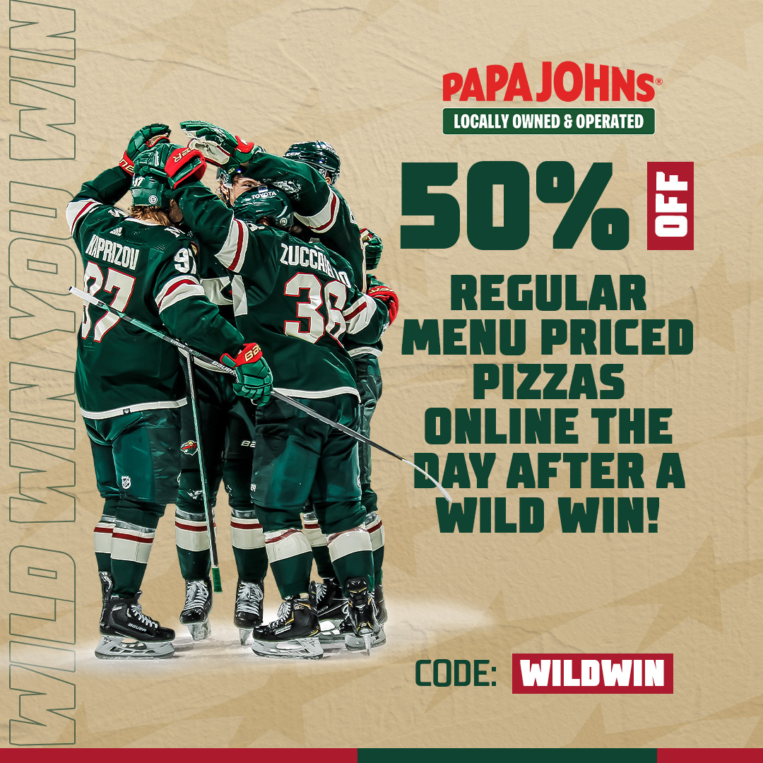 Washington Commanders on X: Thursday night win ✔️ Friday half-off pizza ✔️  Get 50% off pizzas at @PapaJohns_DMV today with code WFT50 / X