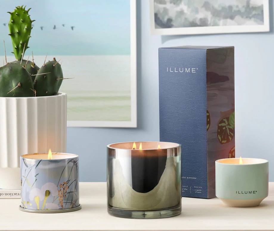 Illume Candles and Fragrance.