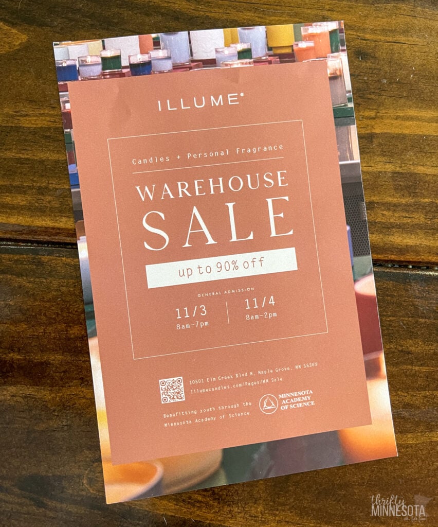 ILLUME Warehouse Sale Maple Grove Thrifty Minnesota