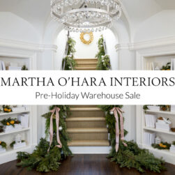 Martha OHara Interiors Holiday-Warehouse-Sale-Event