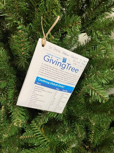 Catholic Charities Giving Tree
