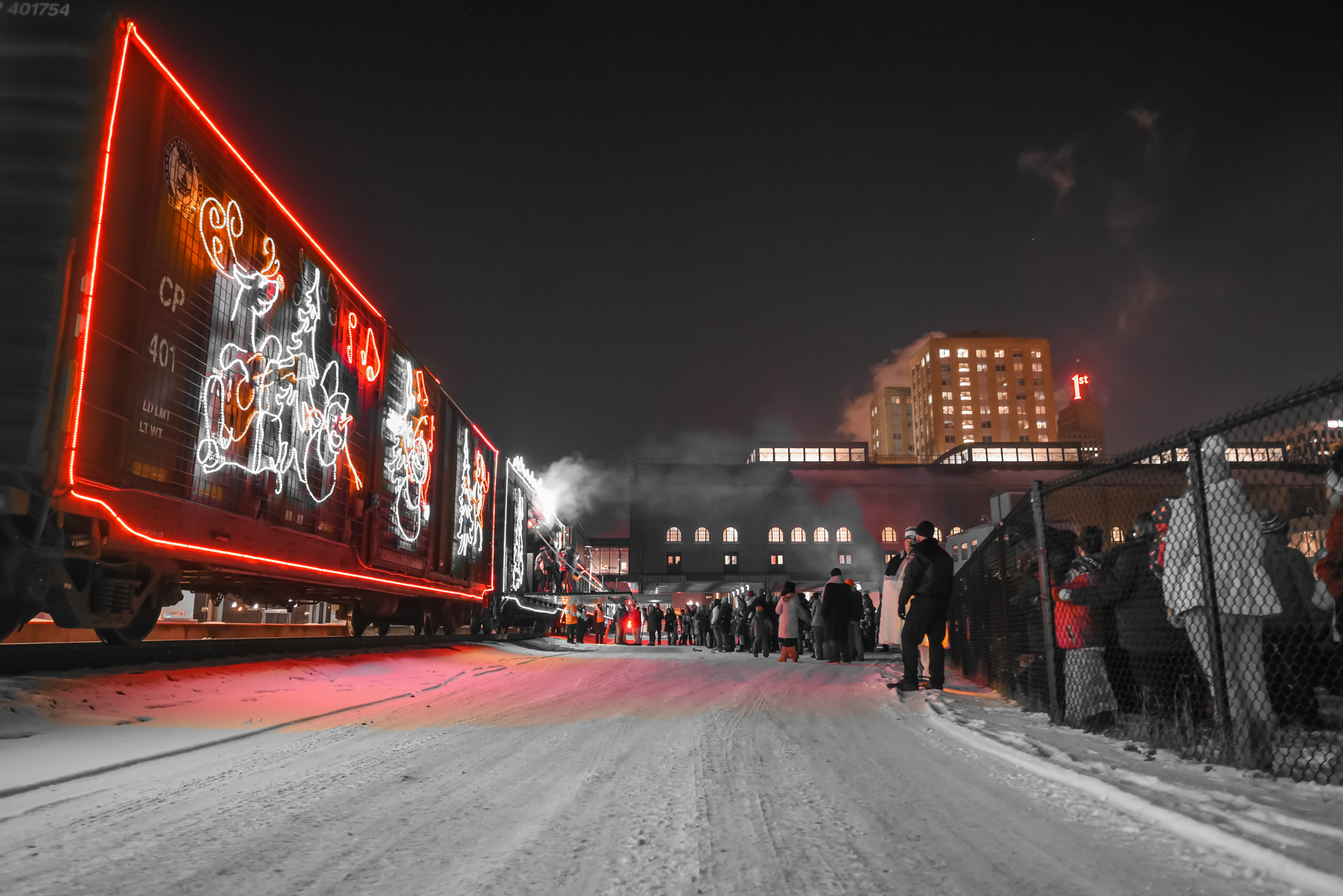 Union Depot Canadian Pacific Holiday Train