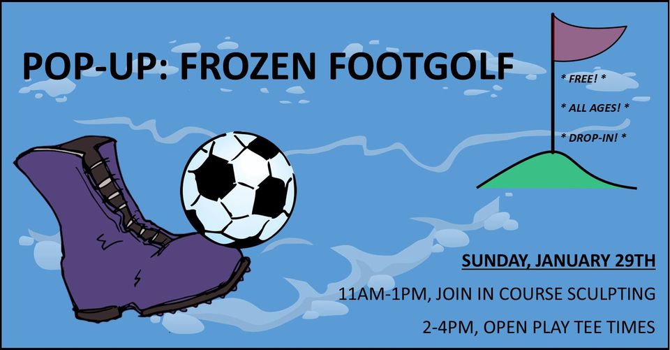 frozen footgolf