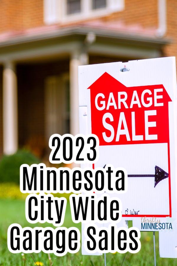 2023 Minnesota City Wide Garage Sales List