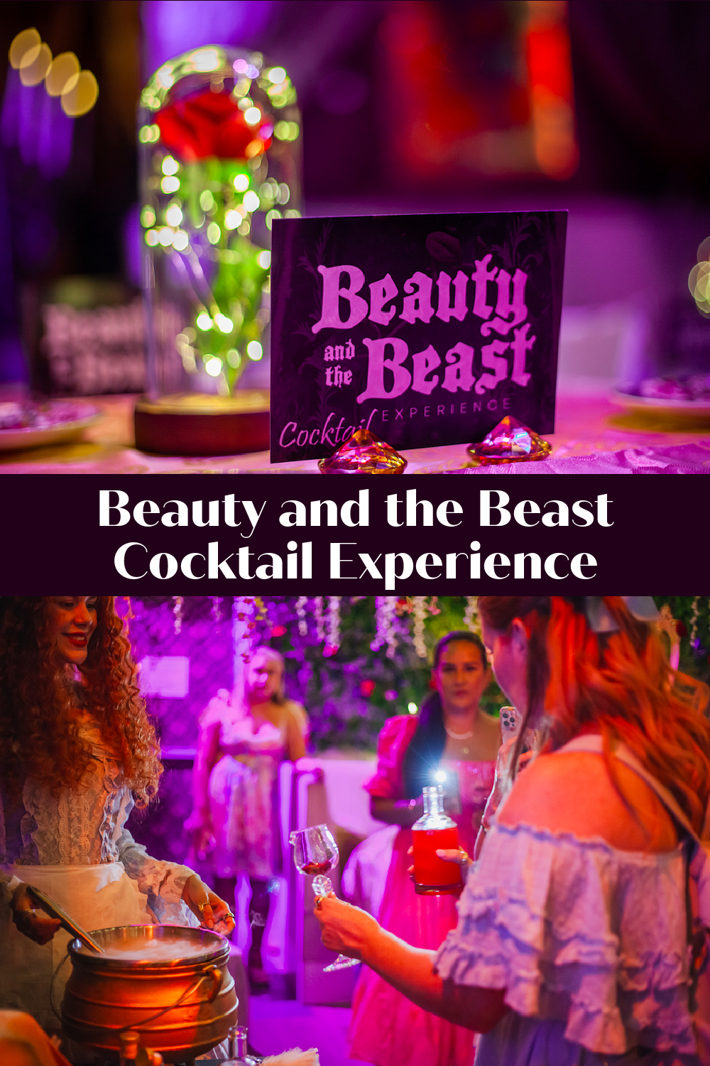 Beauty and the Beast Cocktail Experience