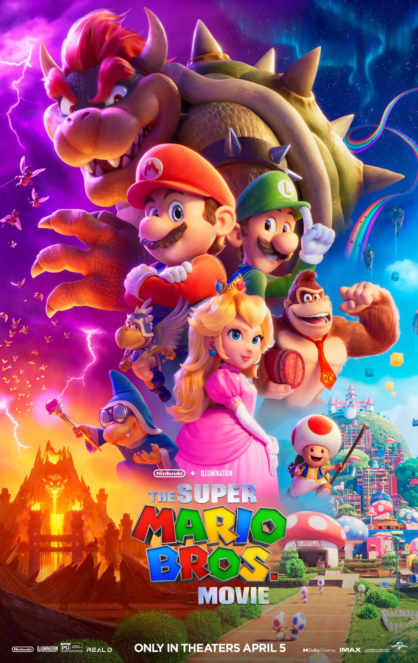 The Super Mario Bros Movie Poster