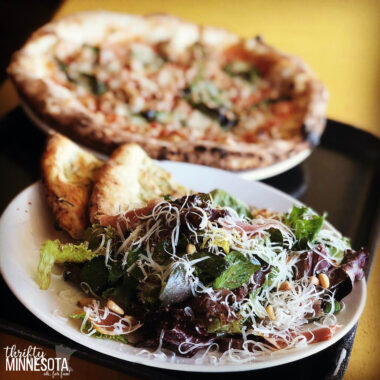 Punch Pizza and Salad