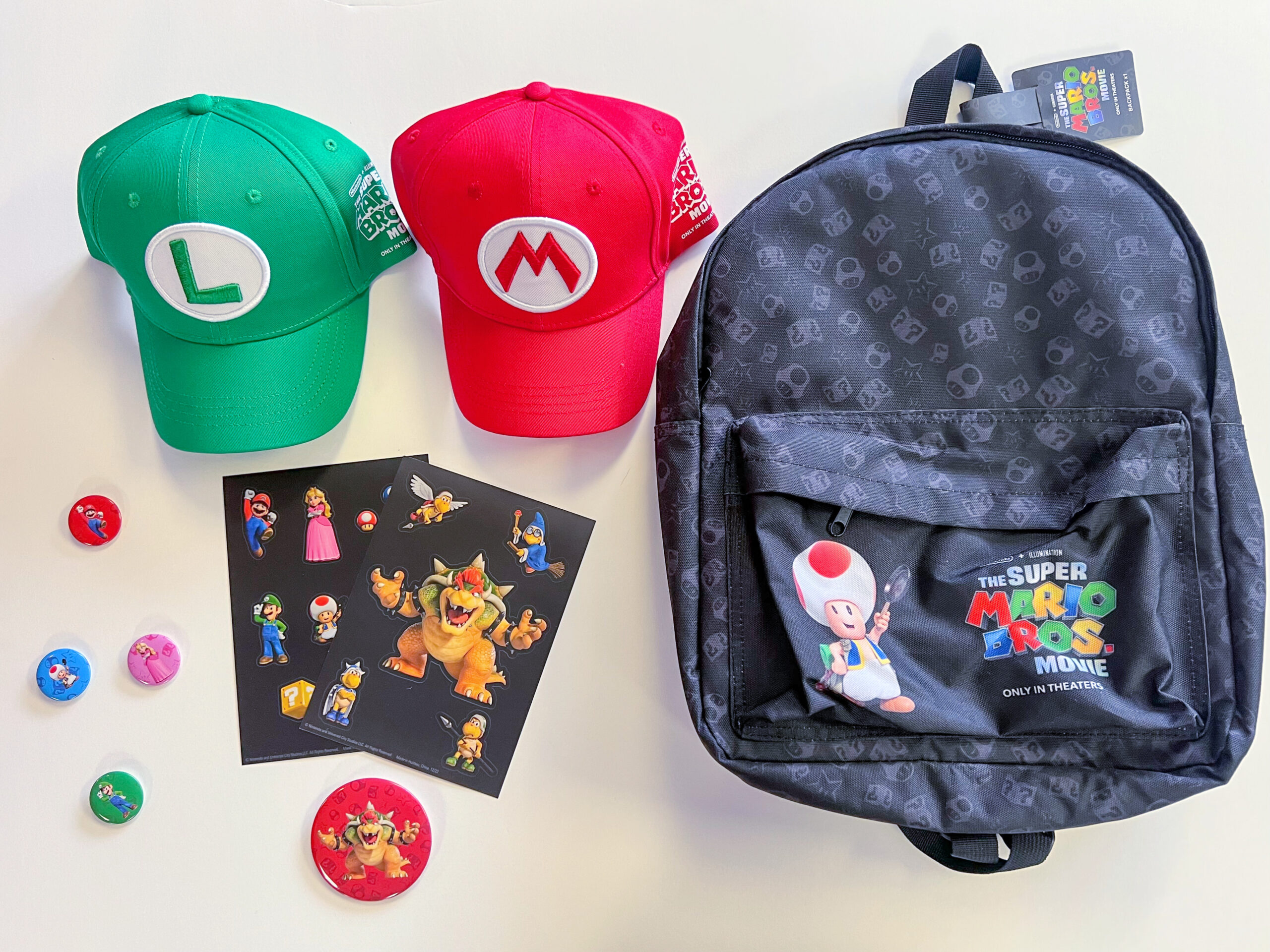 THE SUPER MARIO BROS Prize Pack Giveaway Prize