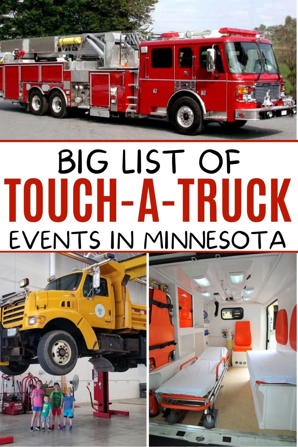 2026 Touch A Truck Events in Minnesota - Thrifty Minnesota